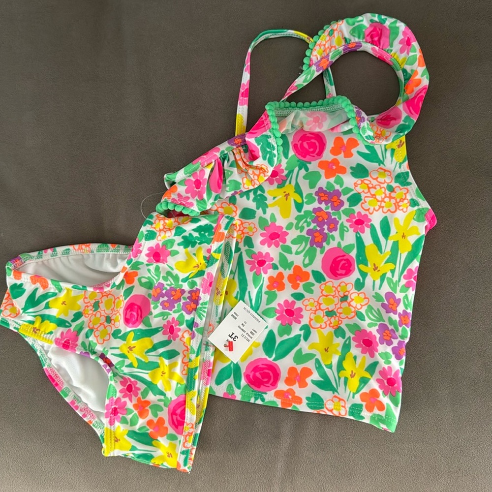 Cat & Jack 2 piece floral bikini brand new with tags 3T from Target